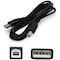 Add-On Addon 3.05M (10.00Ft) Usb 2.0 (A) Male To Usb 2.0 (B) Male Black Cable USBEXTAB10 - alternate 1